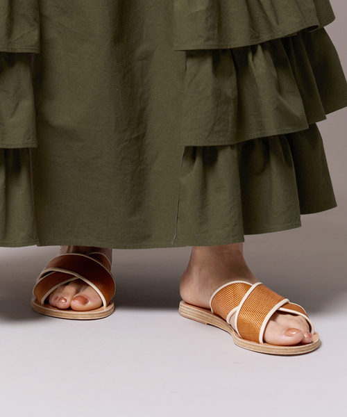 IENA LA BOUCLE（イエナラブークル）の「【ANCIENT GREEK SANDALS/エインシャント グリーク サンダル】 THAIS サンダル（サンダル・レディース・ベージュ・39/38/37/36）」の3枚目の写真
