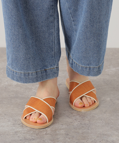 IENA LA BOUCLE（イエナラブークル）の「【ANCIENT GREEK SANDALS/エインシャント グリーク サンダル】 THAIS サンダル（サンダル・レディース・ベージュ・39/38/37/36）」の8枚目の写真