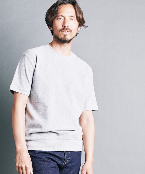 Magine(マージン)の「CTN OPEN END SURF KNIT P/O KNITSAW S/S:コットン オープンエンド サーフニット 半袖ニットソー(Tシャツ/カットソー・メンズ・ブラック/ネイビー/キャメル/グレー/オフホワイト・48/44/46)」の17枚目の写真