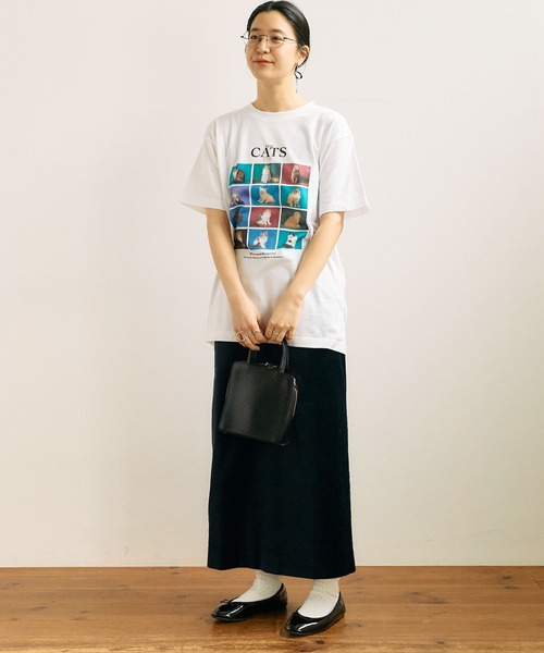 fig London（フィグロンドン）の「○the CAT Tshirt（Tシャツ