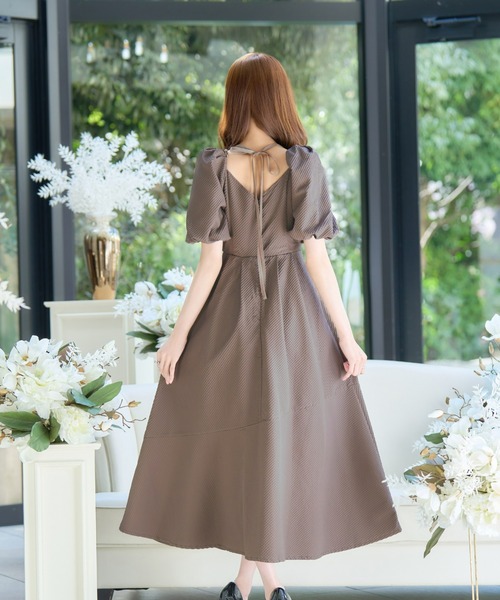 emiriawiz（エミリアウィズ）の「Corset floating jacquard one-piece