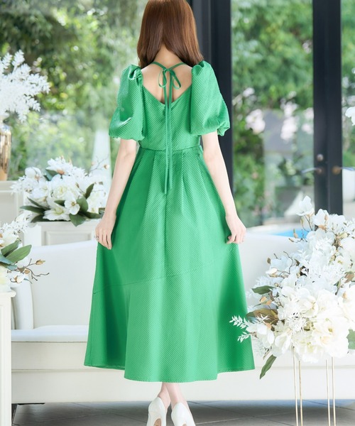 emiriawiz（エミリアウィズ）の「Corset floating jacquard one-piece