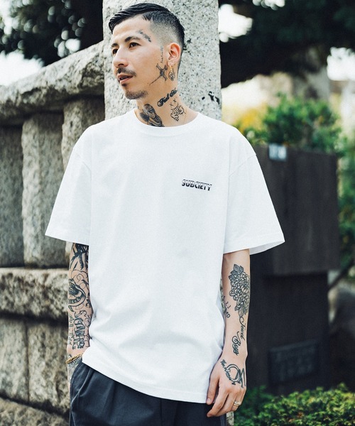 Subciety(サブサエティ)の「Skull rider TEE(Tシャツ/カットソー・メンズ・ブラック/ホワイト/サンドベージュ/ホワイト×グリーン/ブラック×ブルー・SMALL/MEDIUM/LARGE/X-LARGE/XX-LARGE)」の20枚目の写真