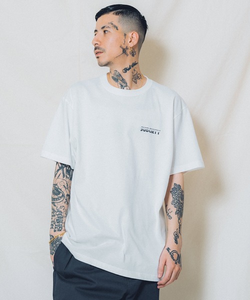 Subciety(サブサエティ)の「Skull rider TEE(Tシャツ/カットソー・メンズ・ブラック/ホワイト/サンドベージュ/ホワイト×グリーン/ブラック×ブルー・SMALL/MEDIUM/LARGE/X-LARGE/XX-LARGE)」の10枚目の写真