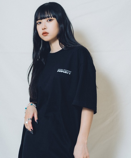 Subciety(サブサエティ)の「Skull rider TEE(Tシャツ/カットソー・メンズ・ブラック/ホワイト/サンドベージュ/ホワイト×グリーン/ブラック×ブルー・SMALL/MEDIUM/LARGE/X-LARGE/XX-LARGE)」の19枚目の写真