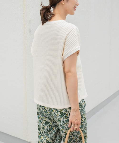 セール】針抜きサーマルフレンチスリーブ（Tシャツ/カットソー