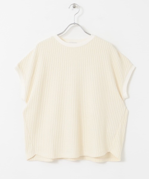 URBAN RESEARCH DOORS(アーバンリサーチドアーズ)の「針抜きサーマルフレンチスリーブ(Tシャツ/カットソー・レディース・ベージュ系その他/アイボリー/イエロー系その他・MEDIUM)」の17枚目の写真