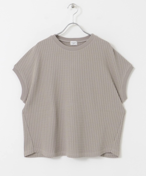 新品タグ付◉ 針抜きサーマルフレンチスリーブ　DOORS アーバンリサーチ セール】針抜きサーマルフレンチスリーブ（Tシャツ/カットソー