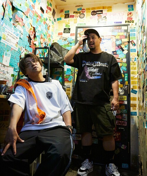 FREAK'S STORE(フリークスストア)の「SUNIAKADANSHI/スニアカダンシ 別注 半袖 ゲームシャツ(Tシャツ/カットソー・メンズ・ブラック/ホワイト・LARGE/X-LARGE/MEDIUM)」の17枚目の写真