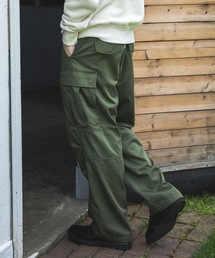 T/C USED SATIN / M-65 CARGO PANTS / M243116