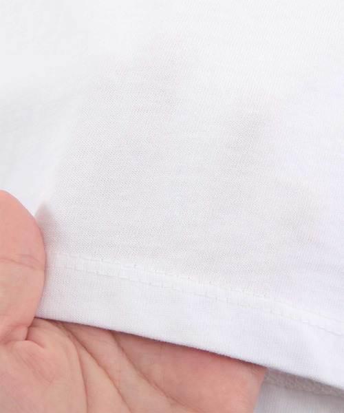 titivate(ティティベイト)の「ハーフスリーブロゴTシャツ(Tシャツ/カットソー・レディース・グレー/オフホワイト・FREE)」の10枚目の写真