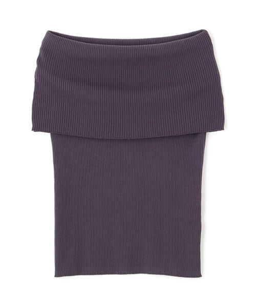 PROPORTION BODY DRESSING（プロポーションボディドレッシング）の「オフショルノースリニット / 1214270709（ニット/セーター・レディース・パープル/ダークグレー/ブラック系その他・FREE）」の16枚目の写真