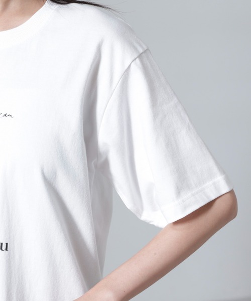 HEAR MY NAME(ヒアマイネーム)の「HEAR MY NAME/別注 Jean cocteau Tシャツ(Tシャツ/カットソー・レディース・ホワイト・FREE)」の13枚目の写真
