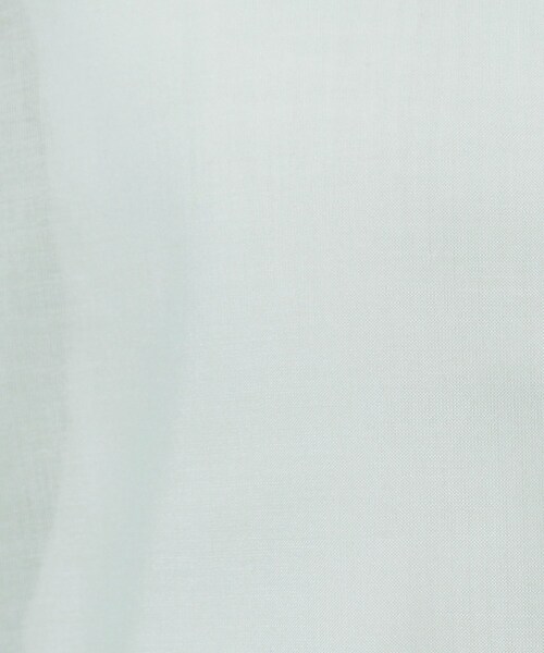 SHOO・LA・RUE（シューラルー）の「◆【洗える】ふわり軽い ゆるシルエット前開きシャツ（シャツ/ブラウス・レディース・スミクロ/ブルー系その他4/グリーン系・02/04/03）」の16枚目の写真