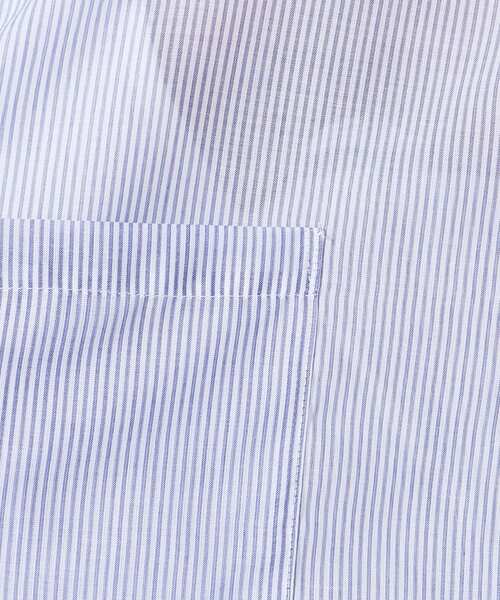 SHOO・LA・RUE（シューラルー）の「◆【洗える】ふわり軽い ゆるシルエット前開きシャツ（シャツ/ブラウス・レディース・スミクロ/ブルー系その他4/グリーン系・02/04/03）」の20枚目の写真