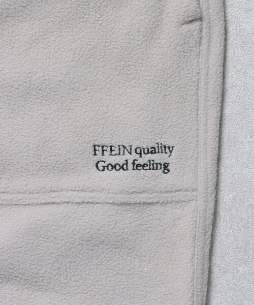 FFEIN（フェイン）の「【FFEIN(フェイン)】刺繍ロゴベイカーフリースワイドパンツ / 刺繍 ワイド ドローコード（その他パンツ・メンズ・ネイビー/ブラック/オフホワイト/グレー・LARGE/MEDIUM/SMALL）」の22枚目の写真