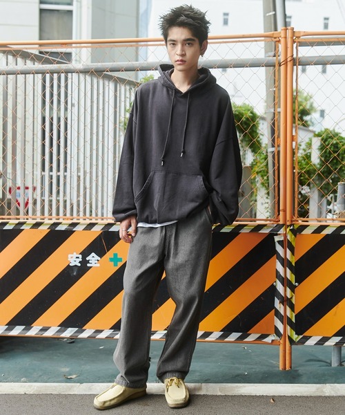 WEGO（ウィゴー）の「WEGO/デニムイージーストレートパンツ（デニムパンツ・メンズ・インディゴブルー/グレー/ブラック/ライトインディゴブルー・SMALL/LARGE/MEDIUM）」の20枚目の写真