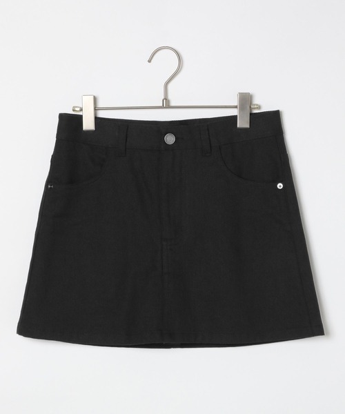 GLOBAL WORK（グローバルワーク）の「デニムミニスカート/AND YUA ANY/122485（デニムスカート・キッズ・ネイビー/ブラック・150cm/160cm）」の12枚目の写真