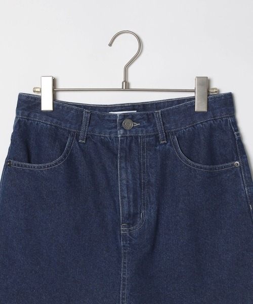 GLOBAL WORK（グローバルワーク）の「デニムミニスカート/AND YUA ANY/122485（デニムスカート・キッズ・ネイビー/ブラック・150cm/160cm）」の10枚目の写真