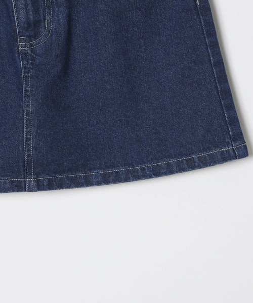 GLOBAL WORK（グローバルワーク）の「デニムミニスカート/AND YUA ANY/122485（デニムスカート・キッズ・ネイビー/ブラック・150cm/160cm）」の9枚目の写真