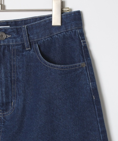 GLOBAL WORK（グローバルワーク）の「デニムミニスカート/AND YUA ANY/122485（デニムスカート・キッズ・ネイビー/ブラック・150cm/160cm）」の8枚目の写真