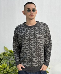 NOMADIK(m}fBbN)́yNOMADIKzJACQUARD SWEATER / WJ[hZ[^[(jbg/Z[^[)