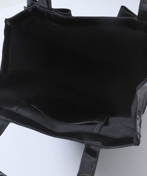 Firsthand（ファーストハンド）の「Firsthand/ファーストハンド ダブルリボントートバッグ（トートバッグ・レディース・ブラック・ONE SIZE）」の2枚目の写真