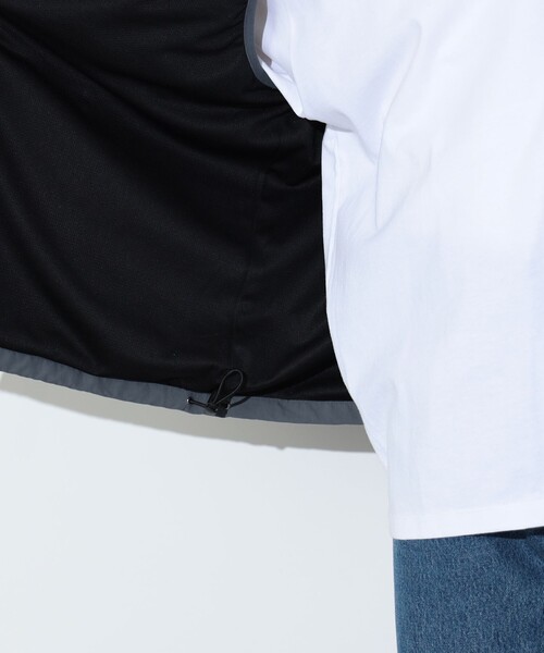 BEAMS HEART（ビームスハート）の「ナイロンワッシャー 起毛 メッシュベスト 【撥水加工】（ベスト・メンズ・チャコールグレー/ブラック・S/M/L）」の17枚目の写真