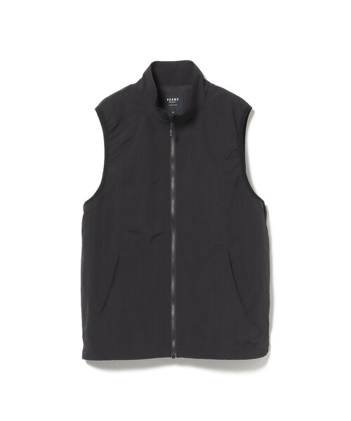 BEAMS HEART（ビームスハート）の「ナイロンワッシャー 起毛 メッシュベスト 【撥水加工】（ベスト・メンズ・チャコールグレー/ブラック・S/M/L）」の7枚目の写真