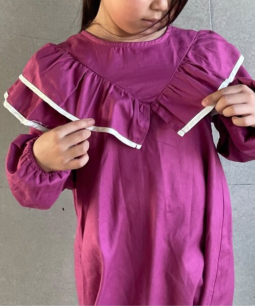 セール】【WEB限定】パイピングフリルヒロインワンピース（ワンピース