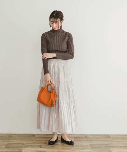 ITEMS URBANRESEARCH(アイテムズ アーバンリサーチ)の「マジョリカプリーツシャイニースカート(スカート・レディース・ブルー系その他/ホワイト系その他/ブラック・FREE)」の21枚目の写真