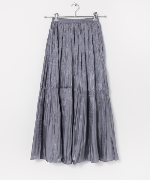 ITEMS URBANRESEARCH(アイテムズ アーバンリサーチ)の「マジョリカプリーツシャイニースカート(スカート・レディース・ブルー系その他/ホワイト系その他/ブラック・FREE)」の19枚目の写真