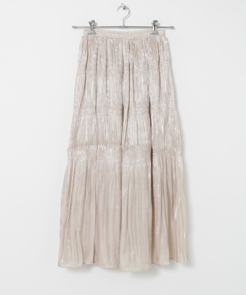 ITEMS URBANRESEARCH(アイテムズ アーバンリサーチ)の「マジョリカプリーツシャイニースカート(スカート・レディース・ブルー系その他/ホワイト系その他/ブラック・FREE)」の17枚目の写真