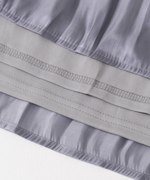 ITEMS URBANRESEARCH(アイテムズ アーバンリサーチ)の「マジョリカプリーツシャイニースカート(スカート・レディース・ブルー系その他/ホワイト系その他/ブラック・FREE)」の13枚目の写真