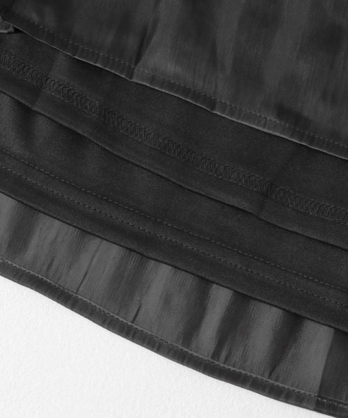 ITEMS URBANRESEARCH(アイテムズ アーバンリサーチ)の「マジョリカプリーツシャイニースカート(スカート・レディース・ブルー系その他/ホワイト系その他/ブラック・FREE)」の12枚目の写真