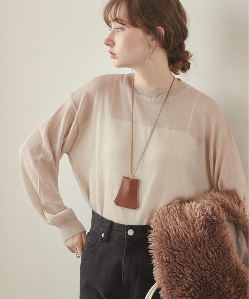 クロシェットネックレス キーケース（ネックレス）｜ANGIE（アンジー