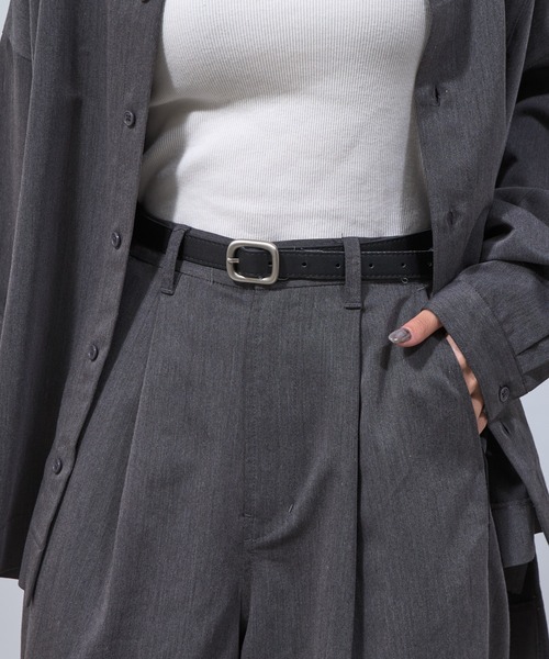 COLONY 2139（コロニートゥーワンスリーナイン）の「スクエアバックルベルト（ベルト・レディース・ブラック・FREE）」の11枚目の写真