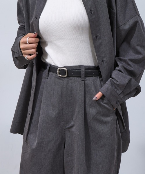 COLONY 2139（コロニートゥーワンスリーナイン）の「スクエアバックルベルト（ベルト・レディース・ブラック・FREE）」の13枚目の写真