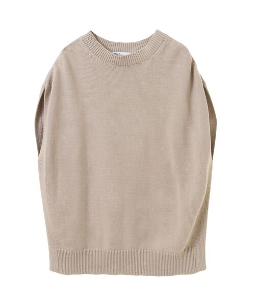 CRAFT STANDARD BOUTIQUE(クラフトスタンダードブティック)の「クルーネックニットベスト ◆(ベスト・レディース・マスタード/パープル/ブラック/グレイッシュベージュ・FREE)」の11枚目の写真