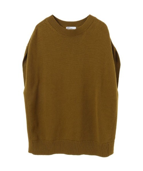 CRAFT STANDARD BOUTIQUE(クラフトスタンダードブティック)の「クルーネックニットベスト ◆(ベスト・レディース・マスタード/パープル/ブラック/グレイッシュベージュ・FREE)」の16枚目の写真