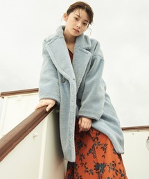 NATURAL BEAUTY BASIC | ◇ボアロングコート(その他アウター)