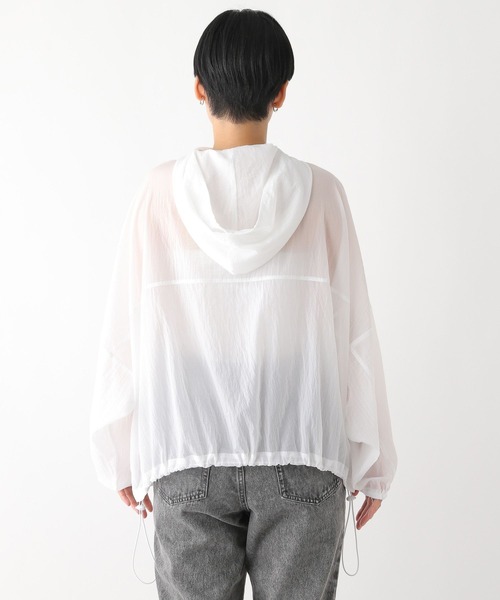 LEPSIM（レプシィム）の「シアーアノラックパーカー　136288（パーカー・レディース・ブラック/オフホワイト・FREE）」の17枚目の写真