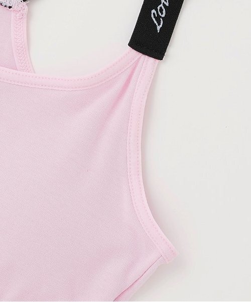 LOVETOXIC(ラブトキシック)の「ベア天ハーフトップ(Tシャツ/カットソー・キッズ・ホワイト/ピンク/ブラック・S/M/L/LL)」の11枚目の写真