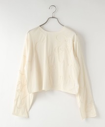 LOWRYS FARM | ２ＷＡＹエンブロイダリーＬＳ 145665(Tシャツ/カットソー)