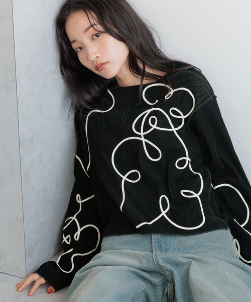 その他 made in USA2 LOWRYS FARM（ローリーズファーム）の「2WAYエンブロイダリーLS