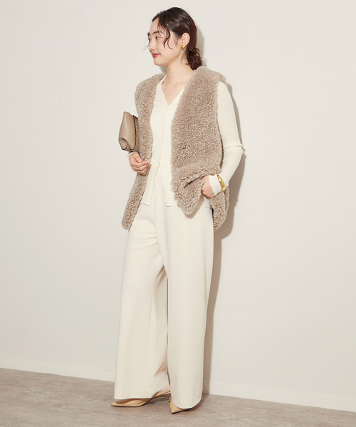 24AW Plage プラージュ Fur ベスト セール】FURLY ベスト（ベスト）｜Plage（プラージュ）のファッション