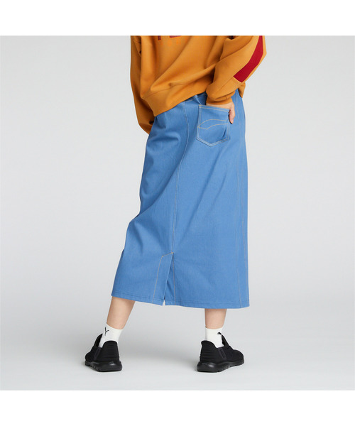 セール】PUMA プーマ ウィメンズ CORE HERITAGE ロング スカート