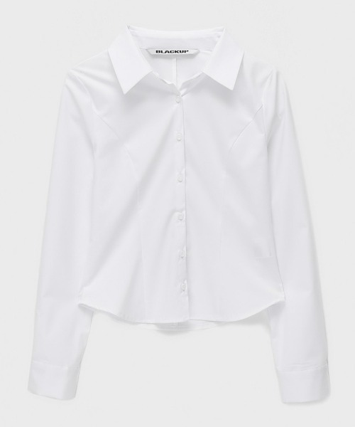 BLACKUP（ブラックアップ）の「[MADE] シャクンベーシックシャツ（シャツ/ブラウス・レディース・ブルー/ホワイト・SMALL/MEDIUM）」の12枚目の写真