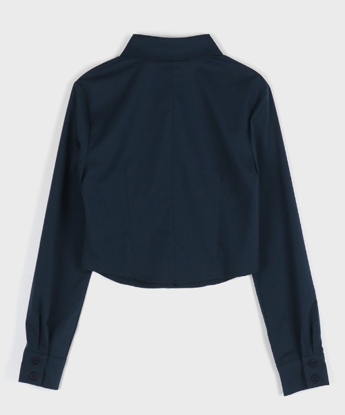 BLACKUP（ブラックアップ）の「[MADE] シャクンベーシックシャツ（シャツ/ブラウス・レディース・ブルー/ホワイト・SMALL/MEDIUM）」の14枚目の写真