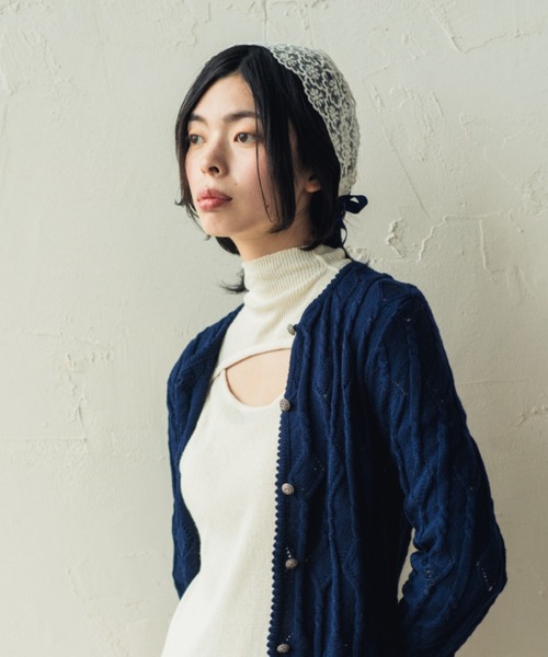 ORIENT MILLINERY（オリエント ミリナリー）の「GYPSIA【ｼﾞﾌﾟｼｱ】（その他ヘアアクセサリー・レディース・ホワイト/ブルー・FREE）」の22枚目の写真